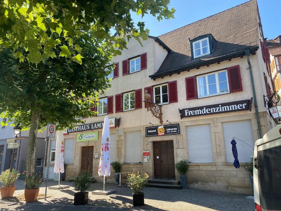 Gasthaus Lamm Waldenbuch Eksteriør billede